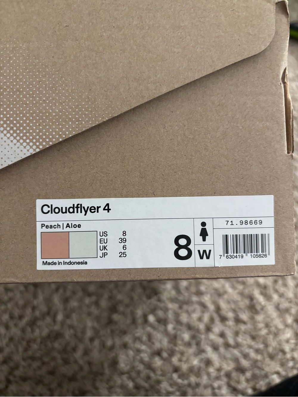 On Cloud Women's Athletic Sneakers - Picture 5 of 5